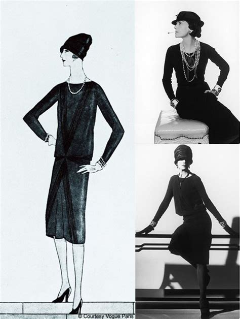 when did chanel start making little black dress|coco chanel original dress.